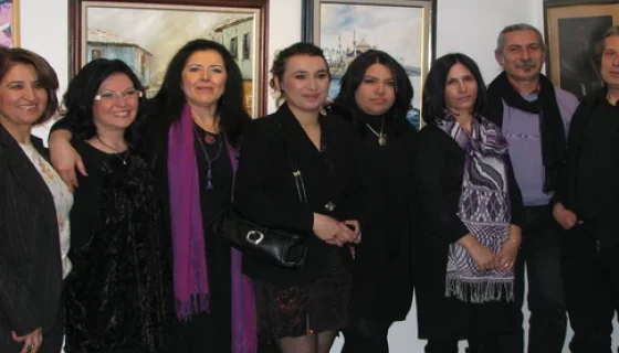 AYŞE AYGÜN   ANKARA BÜYÜLÜ FIRÇA SANAT GALERİSİ KARMA SERGİ