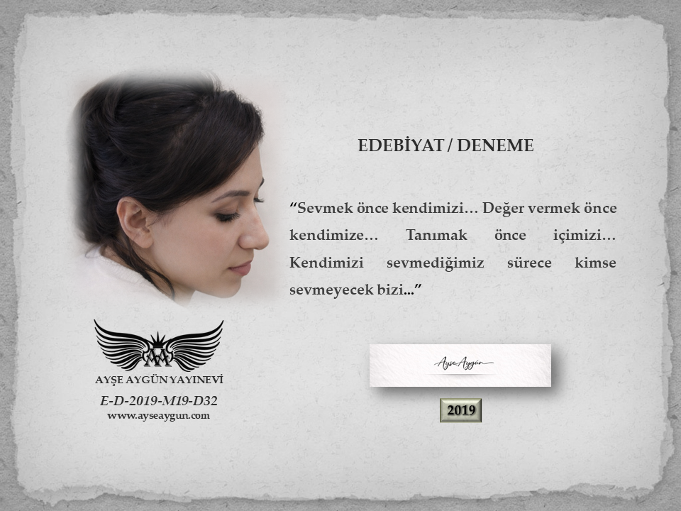 Önce KendinHer şey, insanın kendisiyle başlar.