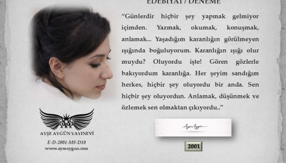 Karanlığın Görülmeyen Işığı