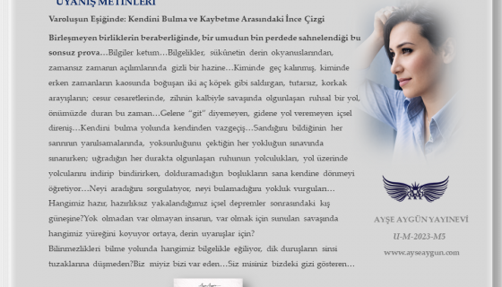 Varoluşun Eşiğinde: Kendini Bulma ve Kaybetme Arasındaki İnce Çizgi