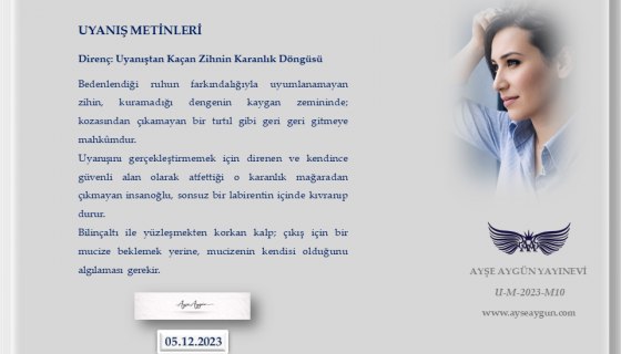 Direnç: Uyanıştan Kaçan Zihnin Karanlık Döngüsü