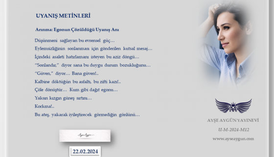 Arınma: Egonun Çözüldüğü Uyanış Anı