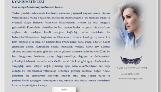 Haz ve Ego: Görünmeyen Zincirin Kırılışı