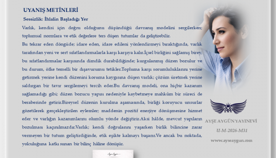 Etik Eşik: Birlik Bilincinde Kalabilmek