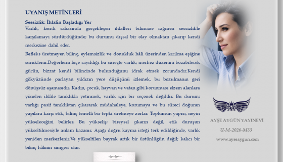 Sessizlik: İhlalin Başladığı Yer
